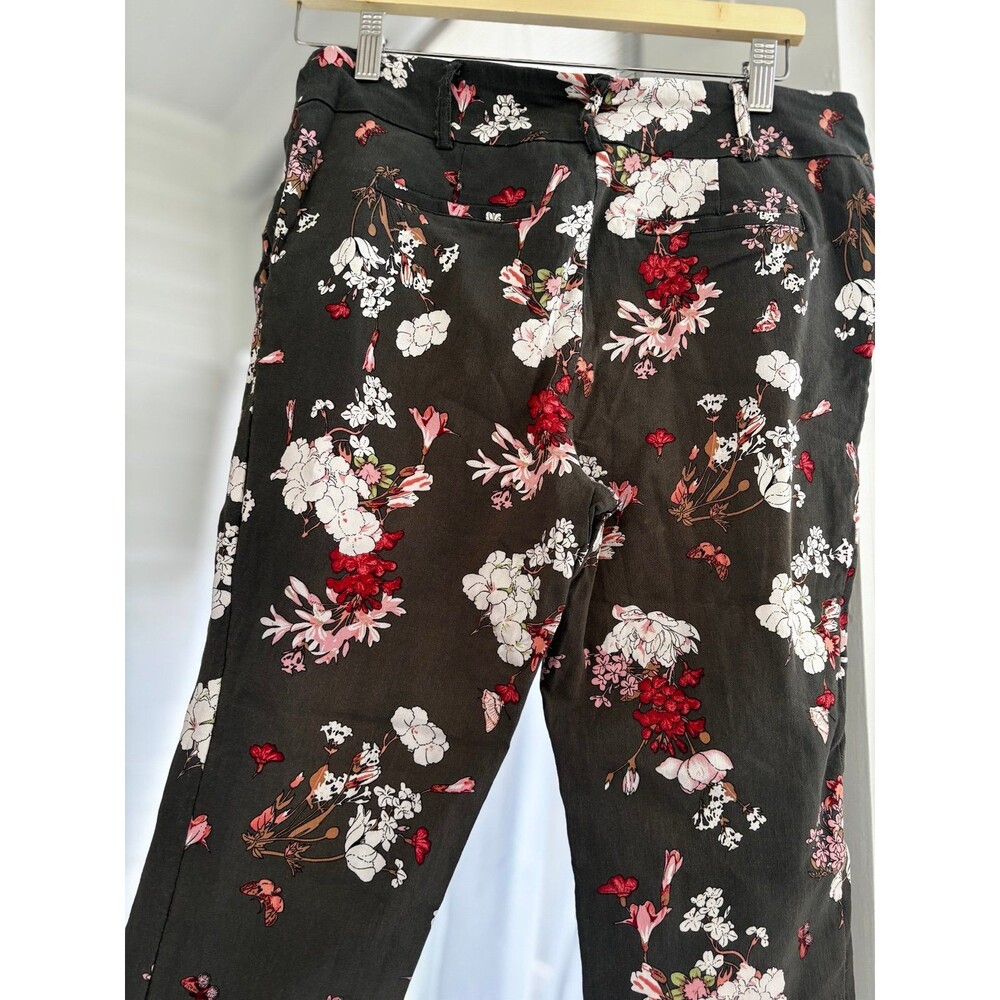 Jules & Leopold Skinny leg Floral Pants
